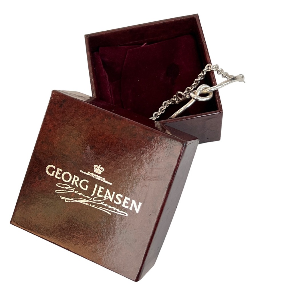 Georg Jensen silver knot bracelet by Andreas Mikkelsen